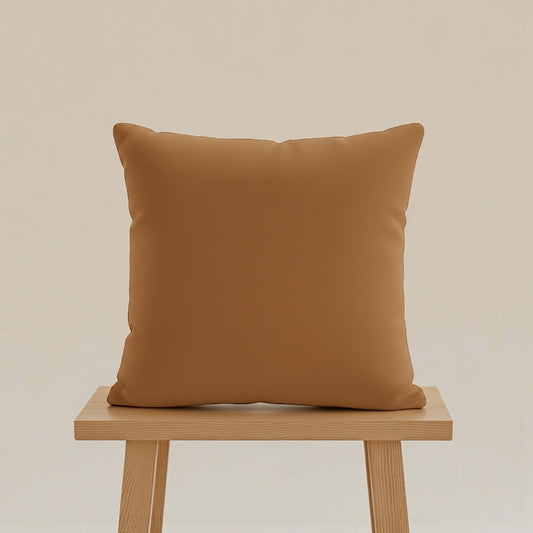 Poszewka 40x40 brąz