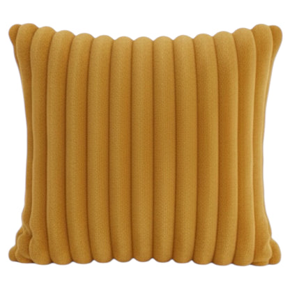 Poszewka sztruks 40x40 musztardowa