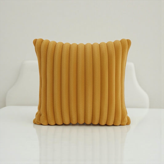 Poszewka sztruks 40x40 musztardowa